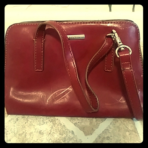 Nine West Handbags - Burgundy nine west purse